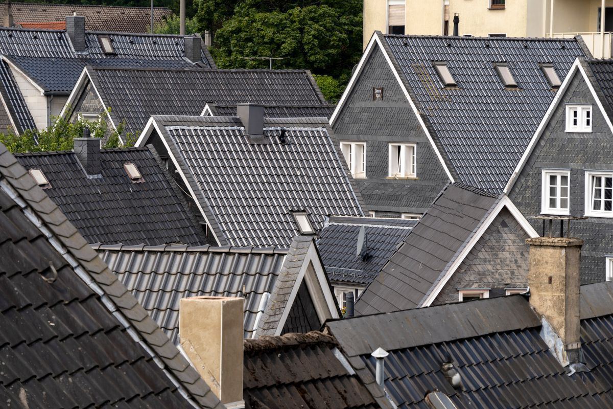 Toitures autour de Hinckange
